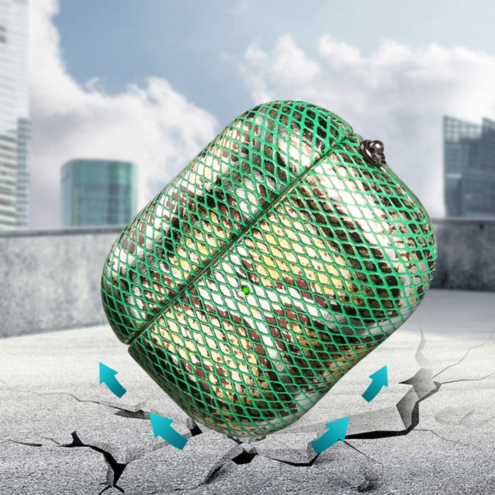 Estuche para auriculares J01 Mesh Snakeskin