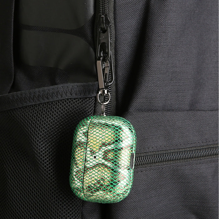 Estuche para auriculares J01 Mesh Snakeskin