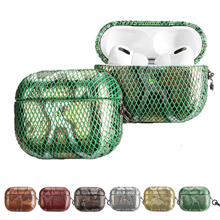 Estuche para auriculares J01 Mesh Snakeskin