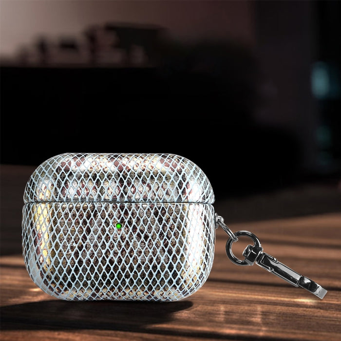 Estuche para auriculares J01 Mesh Snakeskin