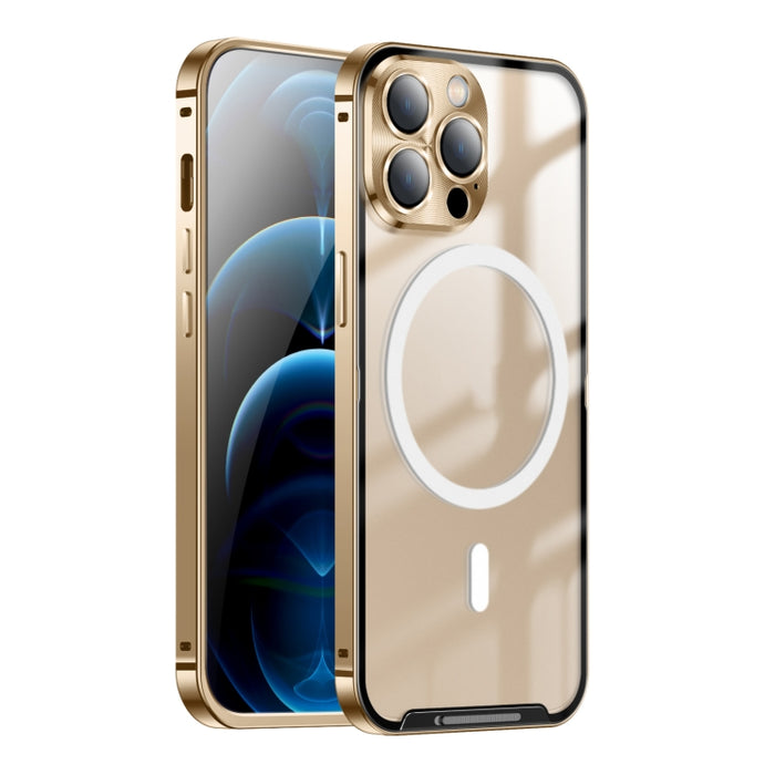 Estuche de teléfono de metal esmerilado con magnético