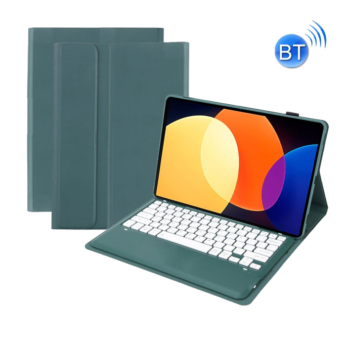 A0N4 Desmontable Ovejas Patrón TPU Bluetooth Teclado Tablet Funda de cuero, For Xiaomi Pad 5 Pro 12.4