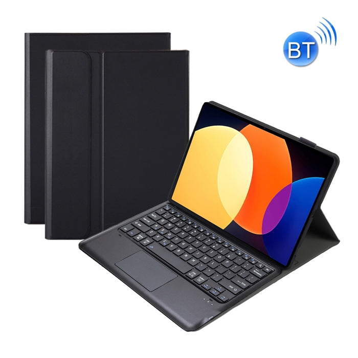 A0N4-A Desmontable Sheep Pattern TPU Bluetooth Keyboard Tablet Funda de cuero con panel táctil, For Xiaomi Pad 5 Pro 12.4