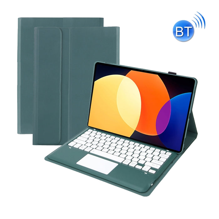 A0N4-A Desmontable Sheep Pattern TPU Bluetooth Keyboard Tablet Funda de cuero con panel táctil, For Xiaomi Pad 5 Pro 12.4