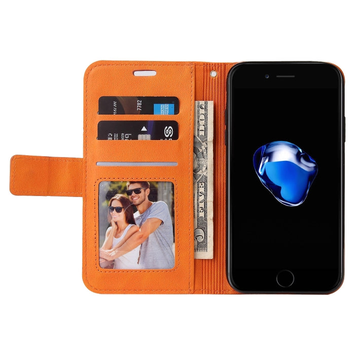 GQUTROBE Estuche para teléfono de cuero en ángulo recto