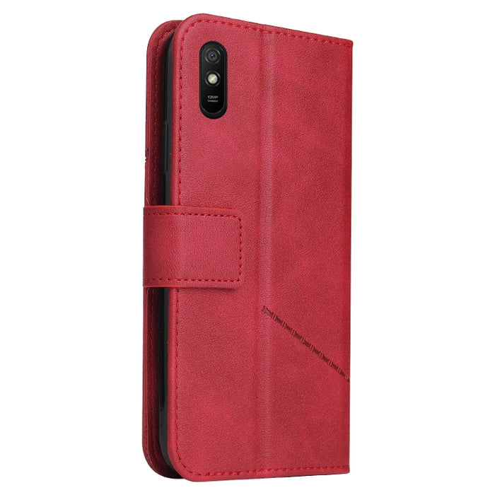 GQUTROBE Estuche para teléfono de cuero en ángulo recto, For Xiaomi Redmi 9A, For Xiaomi Redmi 9C, For Xiaomi Redmi 9, For Xiaomi Redmi K20, For Xiaomi Redmi Note 8T, For Xiaomi Redmi Note 8 Pro, For Xiaomi Redmi Note 8, For Xiaomi Redmi 8A            ...