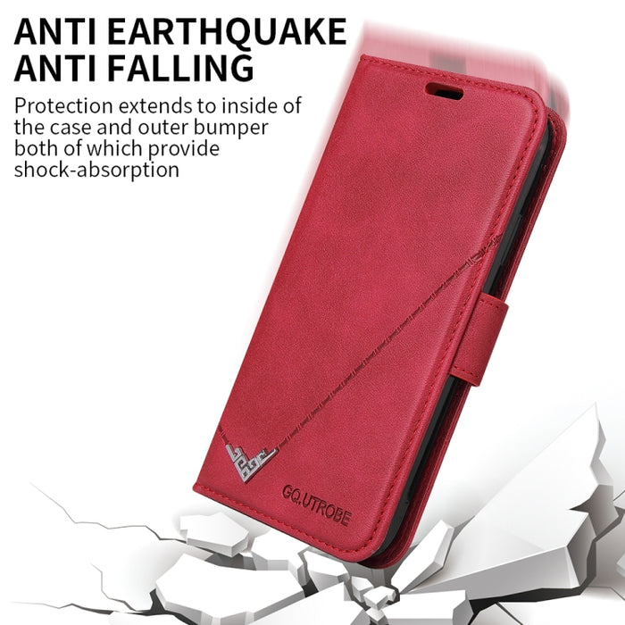 GQUTROBE Estuche para teléfono de cuero en ángulo recto, For Xiaomi Redmi 9A, For Xiaomi Redmi 9C, For Xiaomi Redmi 9, For Xiaomi Redmi K20, For Xiaomi Redmi Note 8T, For Xiaomi Redmi Note 8 Pro, For Xiaomi Redmi Note 8, For Xiaomi Redmi 8A            ...