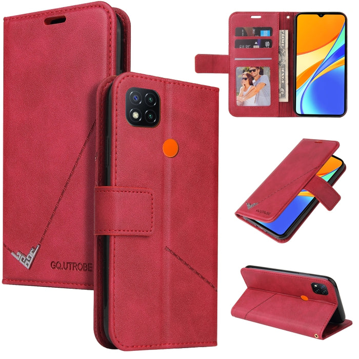 GQUTROBE Estuche para teléfono de cuero en ángulo recto, For Xiaomi Redmi 9A, For Xiaomi Redmi 9C, For Xiaomi Redmi 9, For Xiaomi Redmi K20, For Xiaomi Redmi Note 8T, For Xiaomi Redmi Note 8 Pro, For Xiaomi Redmi Note 8, For Xiaomi Redmi 8A            ...