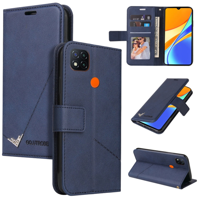 GQUTROBE Estuche para teléfono de cuero en ángulo recto, For Xiaomi Redmi 9A, For Xiaomi Redmi 9C, For Xiaomi Redmi 9, For Xiaomi Redmi K20, For Xiaomi Redmi Note 8T, For Xiaomi Redmi Note 8 Pro, For Xiaomi Redmi Note 8, For Xiaomi Redmi 8A            ...
