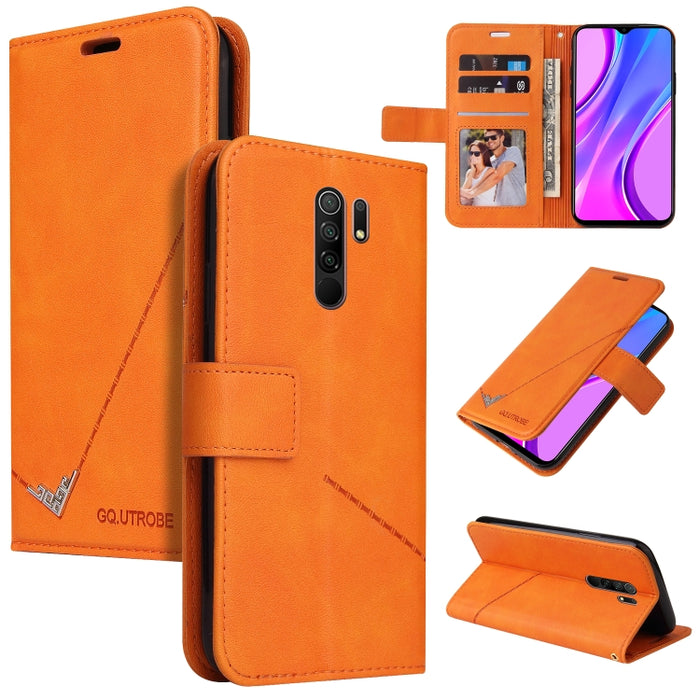 GQUTROBE Estuche para teléfono de cuero en ángulo recto, For Xiaomi Redmi 9A, For Xiaomi Redmi 9C, For Xiaomi Redmi 9, For Xiaomi Redmi K20, For Xiaomi Redmi Note 8T, For Xiaomi Redmi Note 8 Pro, For Xiaomi Redmi Note 8, For Xiaomi Redmi 8A            ...