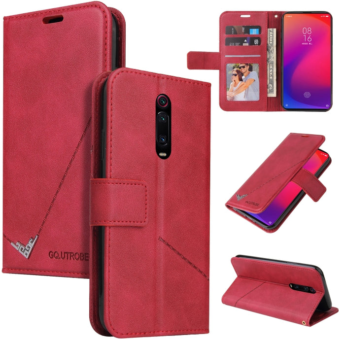GQUTROBE Estuche para teléfono de cuero en ángulo recto, For Xiaomi Redmi 9A, For Xiaomi Redmi 9C, For Xiaomi Redmi 9, For Xiaomi Redmi K20, For Xiaomi Redmi Note 8T, For Xiaomi Redmi Note 8 Pro, For Xiaomi Redmi Note 8, For Xiaomi Redmi 8A            ...