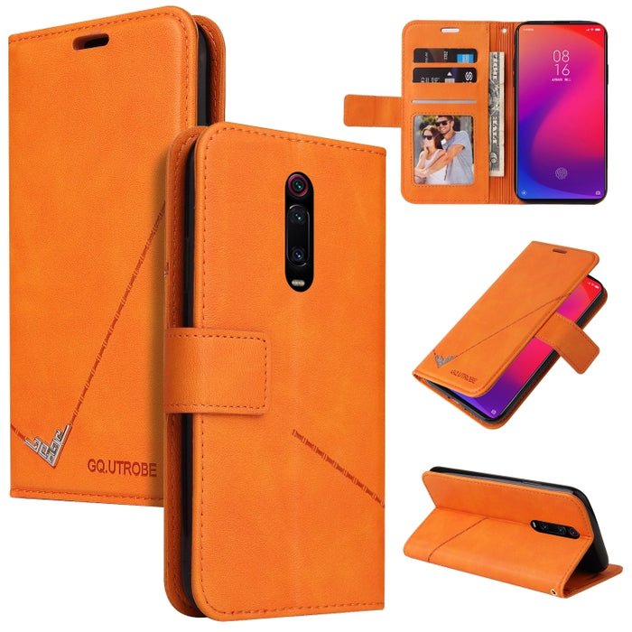 GQUTROBE Estuche para teléfono de cuero en ángulo recto, For Xiaomi Redmi 9A, For Xiaomi Redmi 9C, For Xiaomi Redmi 9, For Xiaomi Redmi K20, For Xiaomi Redmi Note 8T, For Xiaomi Redmi Note 8 Pro, For Xiaomi Redmi Note 8, For Xiaomi Redmi 8A            ...
