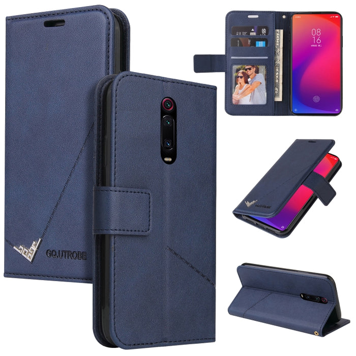 GQUTROBE Estuche para teléfono de cuero en ángulo recto, For Xiaomi Redmi 9A, For Xiaomi Redmi 9C, For Xiaomi Redmi 9, For Xiaomi Redmi K20, For Xiaomi Redmi Note 8T, For Xiaomi Redmi Note 8 Pro, For Xiaomi Redmi Note 8, For Xiaomi Redmi 8A            ...