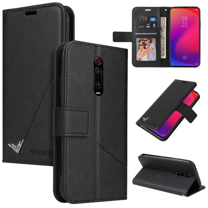 GQUTROBE Estuche para teléfono de cuero en ángulo recto, For Xiaomi Redmi 9A, For Xiaomi Redmi 9C, For Xiaomi Redmi 9, For Xiaomi Redmi K20, For Xiaomi Redmi Note 8T, For Xiaomi Redmi Note 8 Pro, For Xiaomi Redmi Note 8, For Xiaomi Redmi 8A            ...