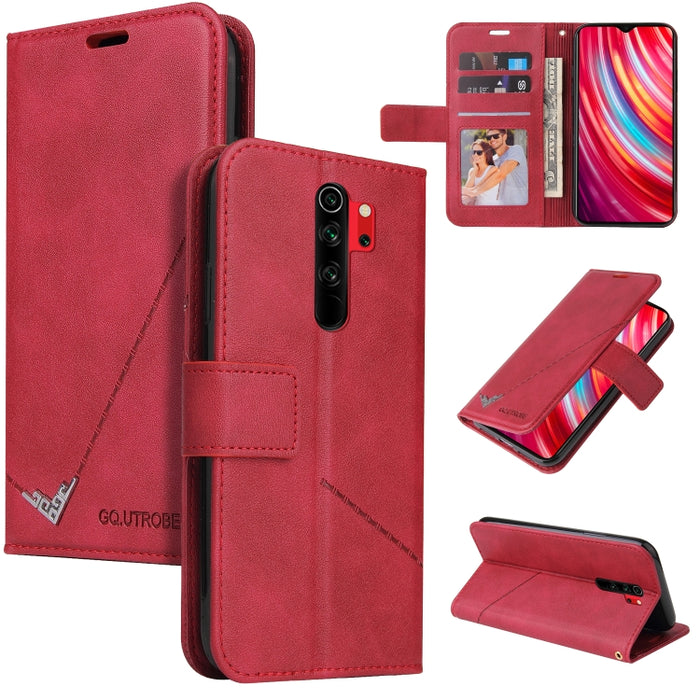 GQUTROBE Estuche para teléfono de cuero en ángulo recto, For Xiaomi Redmi 9A, For Xiaomi Redmi 9C, For Xiaomi Redmi 9, For Xiaomi Redmi K20, For Xiaomi Redmi Note 8T, For Xiaomi Redmi Note 8 Pro, For Xiaomi Redmi Note 8, For Xiaomi Redmi 8A            ...