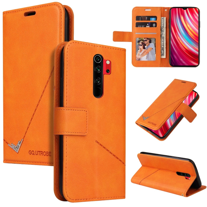 GQUTROBE Estuche para teléfono de cuero en ángulo recto, For Xiaomi Redmi 9A, For Xiaomi Redmi 9C, For Xiaomi Redmi 9, For Xiaomi Redmi K20, For Xiaomi Redmi Note 8T, For Xiaomi Redmi Note 8 Pro, For Xiaomi Redmi Note 8, For Xiaomi Redmi 8A            ...