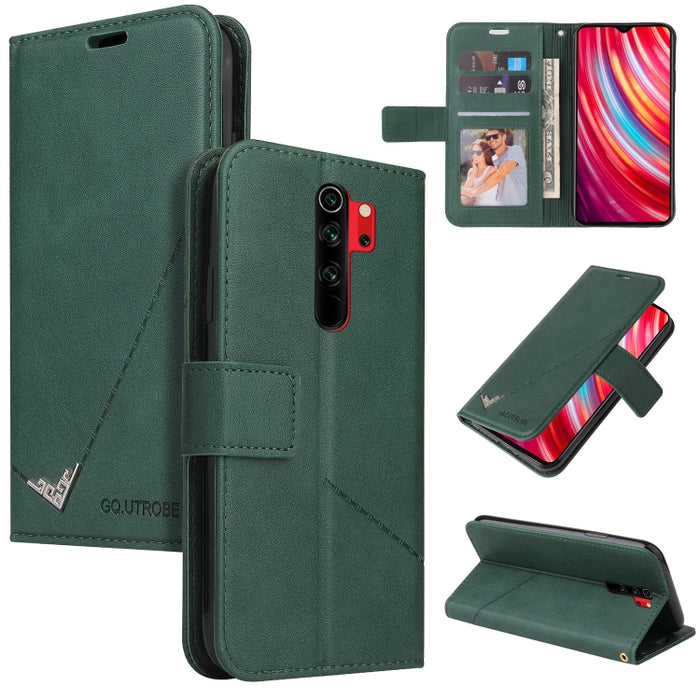 GQUTROBE Estuche para teléfono de cuero en ángulo recto, For Xiaomi Redmi 9A, For Xiaomi Redmi 9C, For Xiaomi Redmi 9, For Xiaomi Redmi K20, For Xiaomi Redmi Note 8T, For Xiaomi Redmi Note 8 Pro, For Xiaomi Redmi Note 8, For Xiaomi Redmi 8A            ...