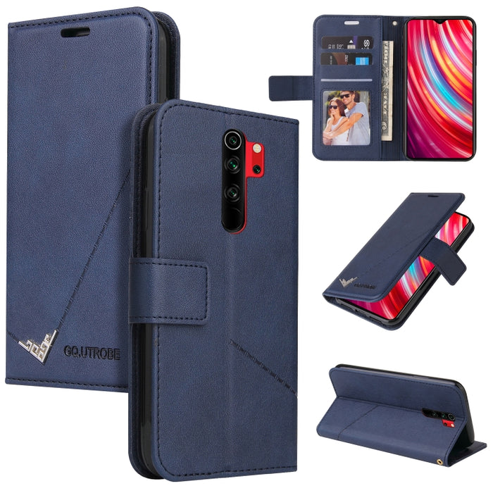 GQUTROBE Estuche para teléfono de cuero en ángulo recto, For Xiaomi Redmi 9A, For Xiaomi Redmi 9C, For Xiaomi Redmi 9, For Xiaomi Redmi K20, For Xiaomi Redmi Note 8T, For Xiaomi Redmi Note 8 Pro, For Xiaomi Redmi Note 8, For Xiaomi Redmi 8A            ...