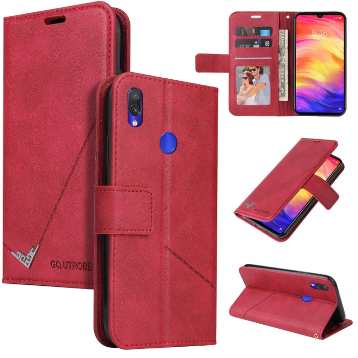 GQUTROBE Estuche para teléfono de cuero en ángulo recto, For Xiaomi Redmi 9A, For Xiaomi Redmi 9C, For Xiaomi Redmi 9, For Xiaomi Redmi K20, For Xiaomi Redmi Note 8T, For Xiaomi Redmi Note 8 Pro, For Xiaomi Redmi Note 8, For Xiaomi Redmi 8A            ...