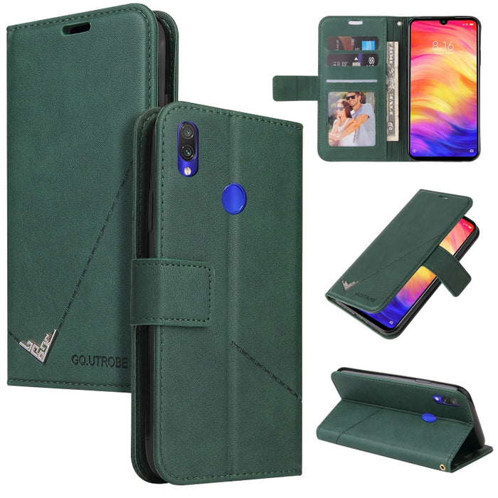 GQUTROBE Estuche para teléfono de cuero en ángulo recto, For Xiaomi Redmi 9A, For Xiaomi Redmi 9C, For Xiaomi Redmi 9, For Xiaomi Redmi K20, For Xiaomi Redmi Note 8T, For Xiaomi Redmi Note 8 Pro, For Xiaomi Redmi Note 8, For Xiaomi Redmi 8A            ...