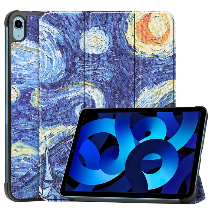 Estuche para tableta de cuero pintado Custer con soporte