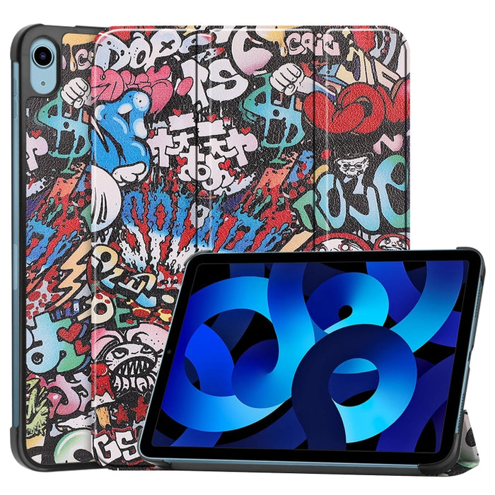 Estuche para tableta de cuero pintado Custer con soporte