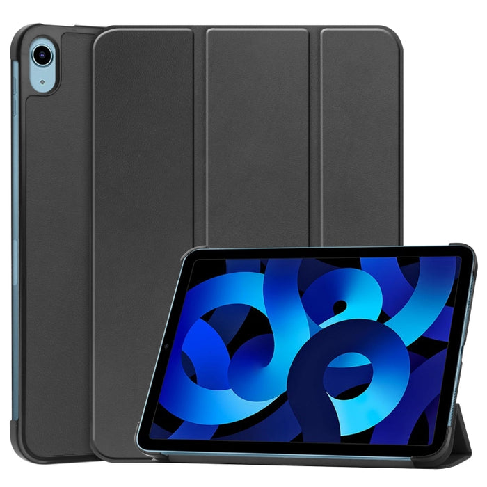 Estuche para tableta de cuero con textura Custer de color sólido