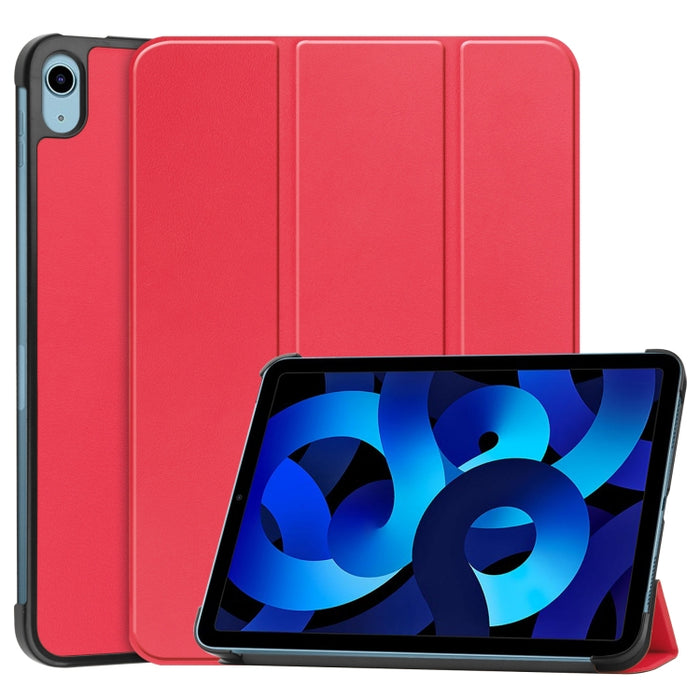 Estuche para tableta de cuero con textura Custer de color sólido