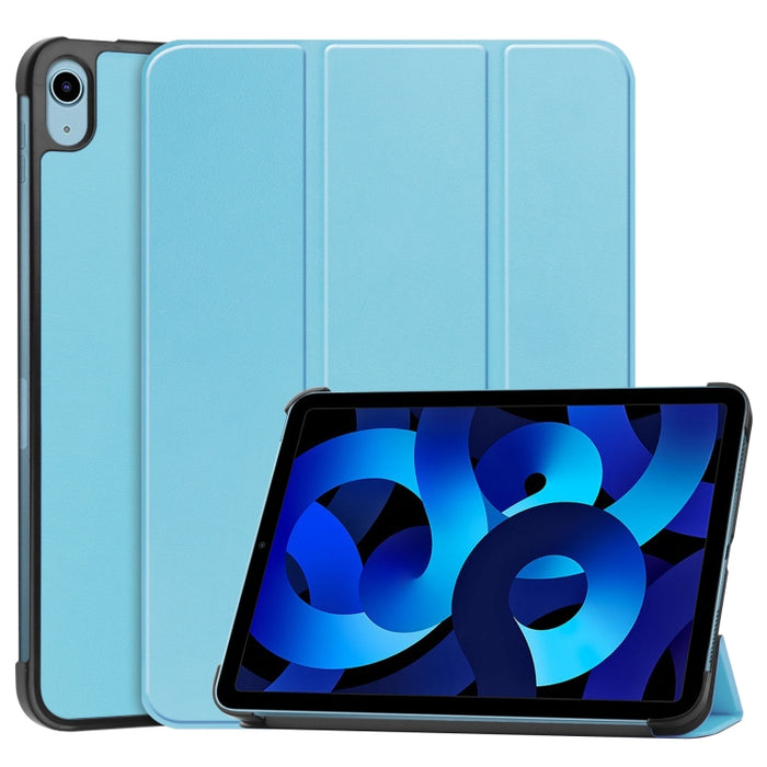 Estuche para tableta de cuero con textura Custer de color sólido