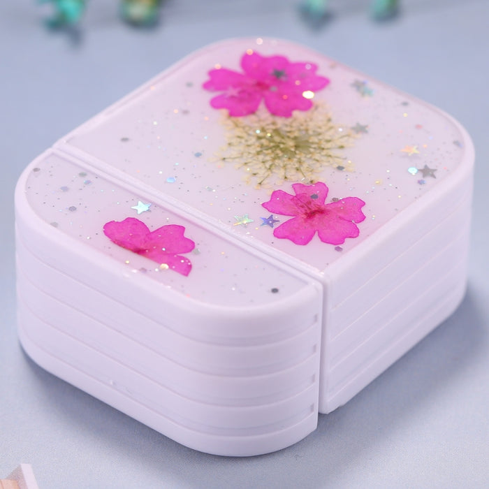 Para AirPods 1 / 2 Beautiful Ladies Flowers Pattern Estuche protector para auriculares inalámbricos