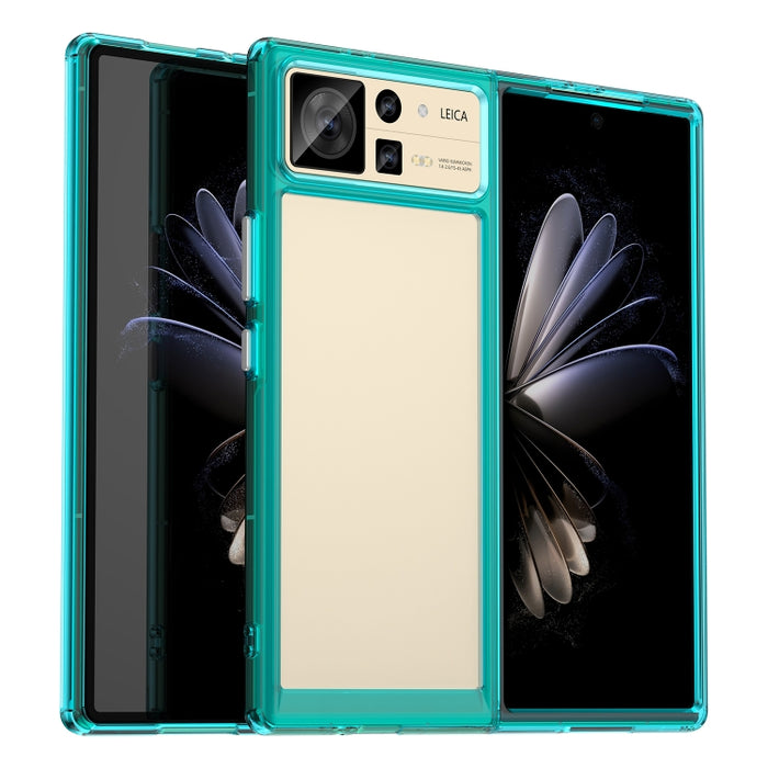 Caja colorida del teléfono de acrílico + TPU de la serie, For Xiaomi Mix Fold 2