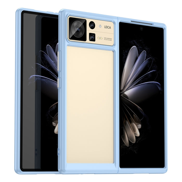 Caja colorida del teléfono de acrílico + TPU de la serie, For Xiaomi Mix Fold 2