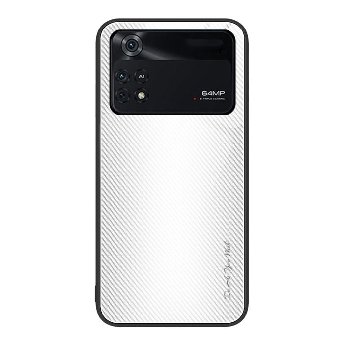 Caja del teléfono de TPU de vidrio degradado de textura, For Xiaomi Poco M4 Pro, For Xiaomi Poco M4 Pro 5G, For Xiaomi Poco X4 Pro 5G, For Xiaomi Redmi 10C, For Xiaomi Redmi K50, For Xiaomi Redmi K50 Pro, For Xiaomi Redmi Note 10 Pro                   ...