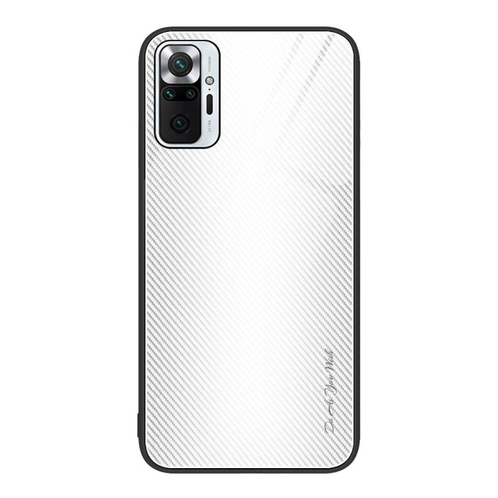 Caja del teléfono de TPU de vidrio degradado de textura, For Xiaomi Poco M4 Pro, For Xiaomi Poco M4 Pro 5G, For Xiaomi Poco X4 Pro 5G, For Xiaomi Redmi 10C, For Xiaomi Redmi K50, For Xiaomi Redmi K50 Pro, For Xiaomi Redmi Note 10 Pro                   ...