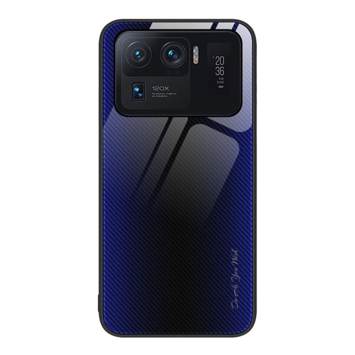 Caja del teléfono de TPU de vidrio degradado de textura, For Xiaomi Poco M4 Pro, For Xiaomi Poco M4 Pro 5G, For Xiaomi Poco X4 Pro 5G, For Xiaomi Redmi 10C, For Xiaomi Redmi K50, For Xiaomi Redmi K50 Pro, For Xiaomi Redmi Note 10 Pro                   ...