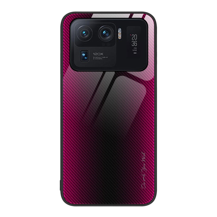 Caja del teléfono de TPU de vidrio degradado de textura, For Xiaomi Poco M4 Pro, For Xiaomi Poco M4 Pro 5G, For Xiaomi Poco X4 Pro 5G, For Xiaomi Redmi 10C, For Xiaomi Redmi K50, For Xiaomi Redmi K50 Pro, For Xiaomi Redmi Note 10 Pro                   ...