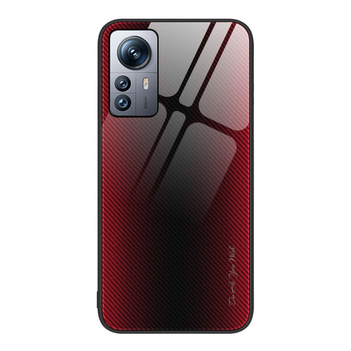 Caja del teléfono de TPU de vidrio degradado de textura, For Xiaomi Poco M4 Pro, For Xiaomi Poco M4 Pro 5G, For Xiaomi Poco X4 Pro 5G, For Xiaomi Redmi 10C, For Xiaomi Redmi K50, For Xiaomi Redmi K50 Pro, For Xiaomi Redmi Note 10 Pro                   ...