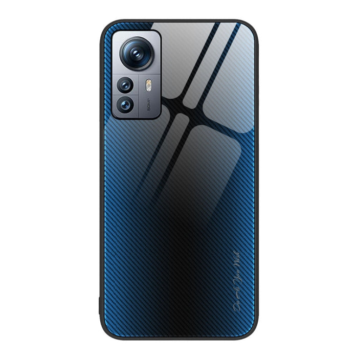 Caja del teléfono de TPU de vidrio degradado de textura, For Xiaomi Poco M4 Pro, For Xiaomi Poco M4 Pro 5G, For Xiaomi Poco X4 Pro 5G, For Xiaomi Redmi 10C, For Xiaomi Redmi K50, For Xiaomi Redmi K50 Pro, For Xiaomi Redmi Note 10 Pro                   ...