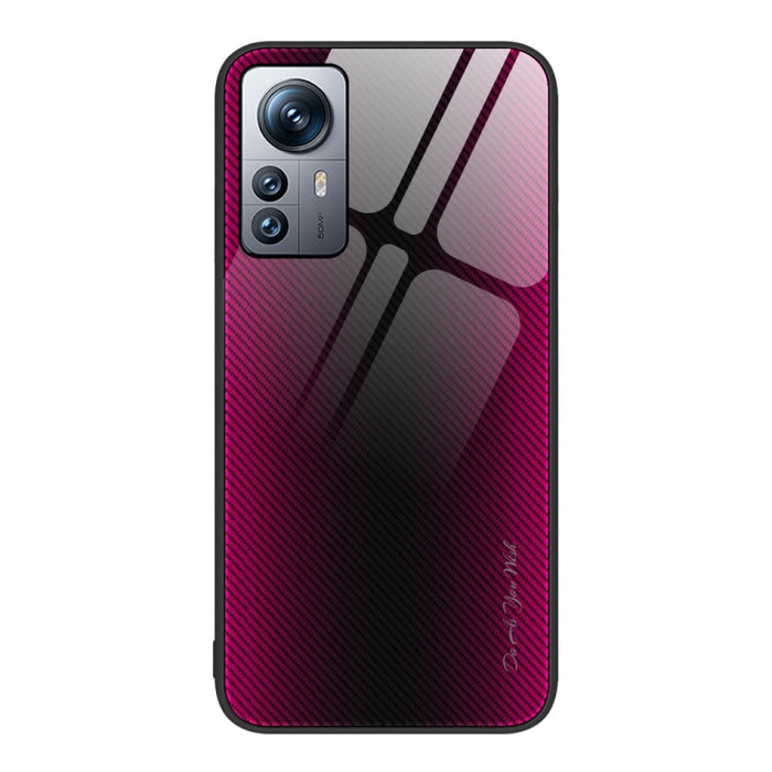 Caja del teléfono de TPU de vidrio degradado de textura, For Xiaomi Poco M4 Pro, For Xiaomi Poco M4 Pro 5G, For Xiaomi Poco X4 Pro 5G, For Xiaomi Redmi 10C, For Xiaomi Redmi K50, For Xiaomi Redmi K50 Pro, For Xiaomi Redmi Note 10 Pro                   ...