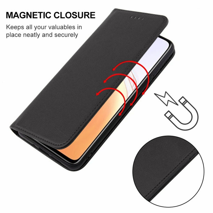 Caja de teléfono de cuero con cierre magnético, For Xiaomi Mi 10T Pro / Mi 10T 5G, For Xiaomi Mi CC9 Pro, For Xiaomi Redmi 9 Prime, For Xiaomi Redmi 9AT, For Xiaomi Redmi 9i, For Xiaomi Redmi 9T, For Xiaomi Redmi 10 5G, For Xiaomi Redmi 10 Prime 2022  ...