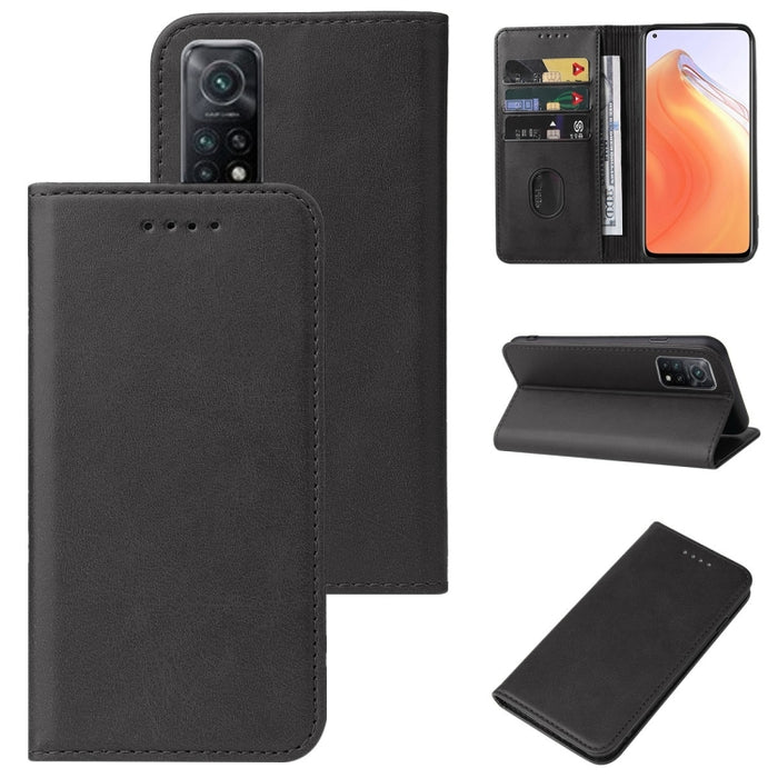 Caja de teléfono de cuero con cierre magnético, For Xiaomi Mi 10T Pro / Mi 10T 5G, For Xiaomi Mi CC9 Pro, For Xiaomi Redmi 9 Prime, For Xiaomi Redmi 9AT, For Xiaomi Redmi 9i, For Xiaomi Redmi 9T, For Xiaomi Redmi 10 5G, For Xiaomi Redmi 10 Prime 2022  ...