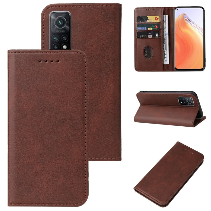 Caja de teléfono de cuero con cierre magnético, For Xiaomi Mi 10T Pro / Mi 10T 5G, For Xiaomi Mi CC9 Pro, For Xiaomi Redmi 9 Prime, For Xiaomi Redmi 9AT, For Xiaomi Redmi 9i, For Xiaomi Redmi 9T, For Xiaomi Redmi 10 5G, For Xiaomi Redmi 10 Prime 2022  ...