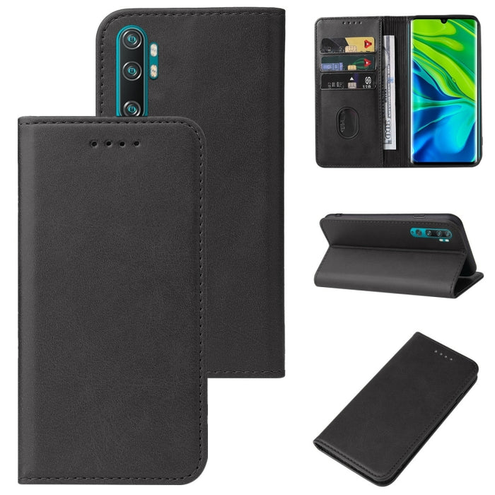 Caja de teléfono de cuero con cierre magnético, For Xiaomi Mi 10T Pro / Mi 10T 5G, For Xiaomi Mi CC9 Pro, For Xiaomi Redmi 9 Prime, For Xiaomi Redmi 9AT, For Xiaomi Redmi 9i, For Xiaomi Redmi 9T, For Xiaomi Redmi 10 5G, For Xiaomi Redmi 10 Prime 2022  ...