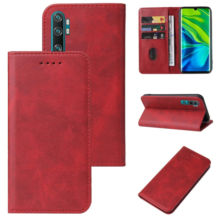 Caja de teléfono de cuero con cierre magnético, For Xiaomi Mi 10T Pro / Mi 10T 5G, For Xiaomi Mi CC9 Pro, For Xiaomi Redmi 9 Prime, For Xiaomi Redmi 9AT, For Xiaomi Redmi 9i, For Xiaomi Redmi 9T, For Xiaomi Redmi 10 5G, For Xiaomi Redmi 10 Prime 2022  ...