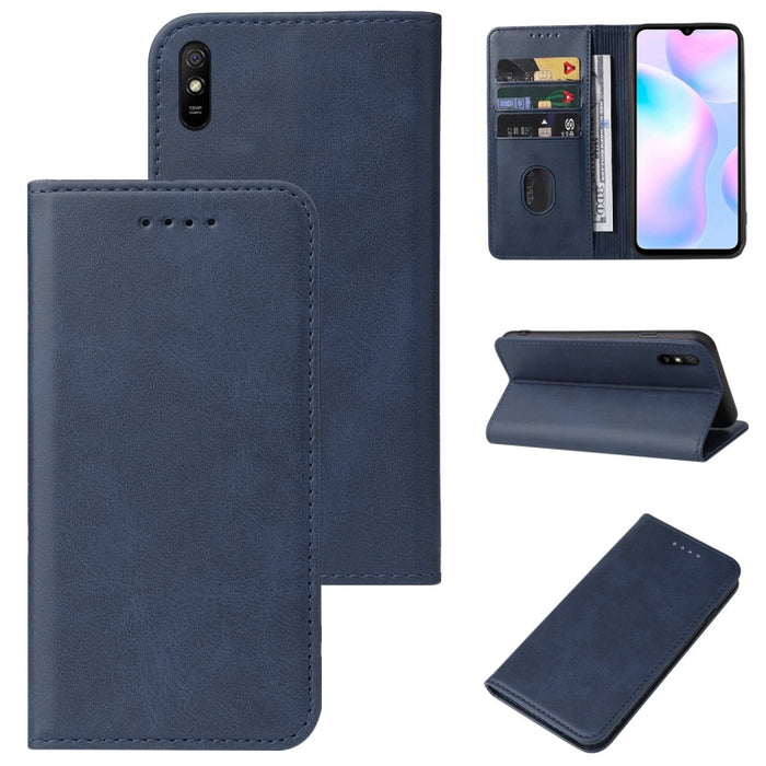 Caja de teléfono de cuero con cierre magnético, For Xiaomi Mi 10T Pro / Mi 10T 5G, For Xiaomi Mi CC9 Pro, For Xiaomi Redmi 9 Prime, For Xiaomi Redmi 9AT, For Xiaomi Redmi 9i, For Xiaomi Redmi 9T, For Xiaomi Redmi 10 5G, For Xiaomi Redmi 10 Prime 2022  ...