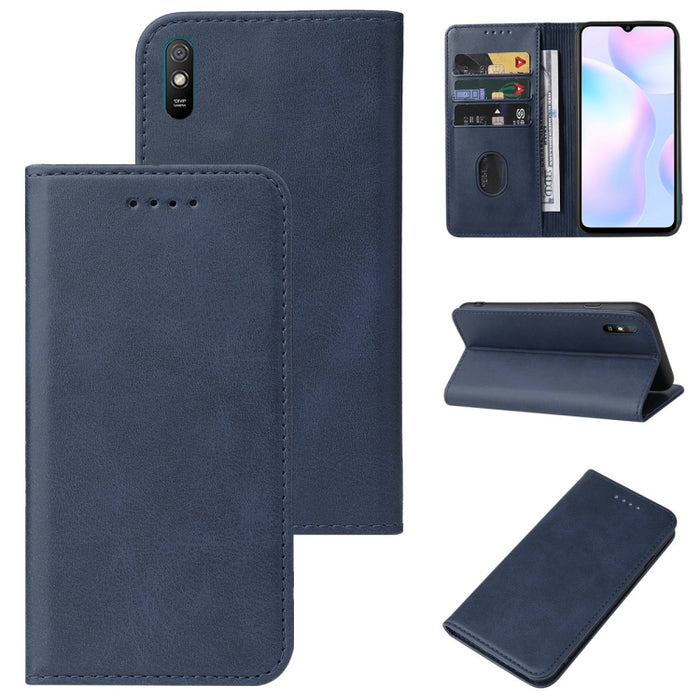 Caja de teléfono de cuero con cierre magnético, For Xiaomi Mi 10T Pro / Mi 10T 5G, For Xiaomi Mi CC9 Pro, For Xiaomi Redmi 9 Prime, For Xiaomi Redmi 9AT, For Xiaomi Redmi 9i, For Xiaomi Redmi 9T, For Xiaomi Redmi 10 5G, For Xiaomi Redmi 10 Prime 2022  ...