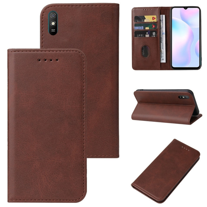 Caja de teléfono de cuero con cierre magnético, For Xiaomi Mi 10T Pro / Mi 10T 5G, For Xiaomi Mi CC9 Pro, For Xiaomi Redmi 9 Prime, For Xiaomi Redmi 9AT, For Xiaomi Redmi 9i, For Xiaomi Redmi 9T, For Xiaomi Redmi 10 5G, For Xiaomi Redmi 10 Prime 2022  ...