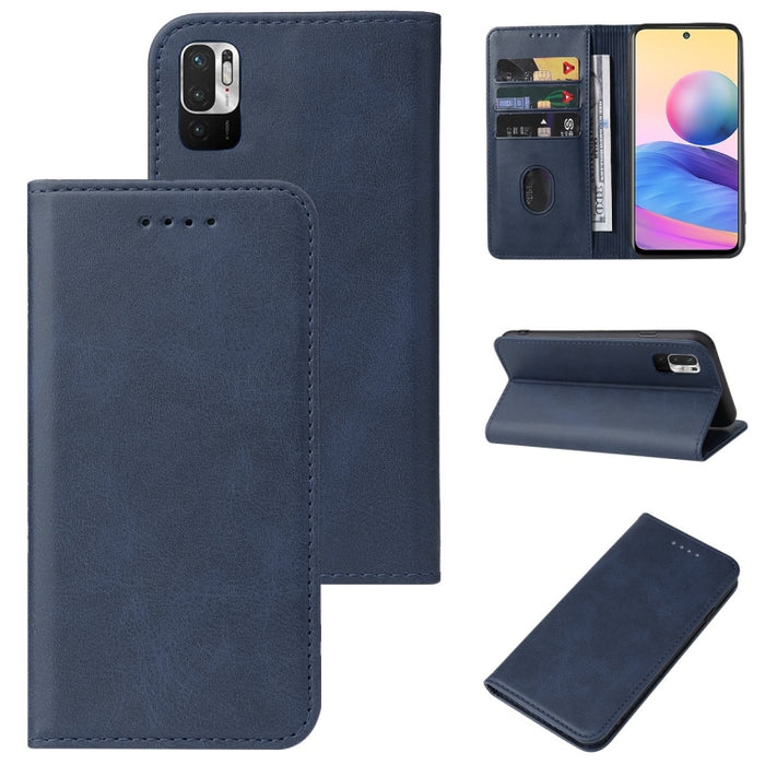 Caja de teléfono de cuero con cierre magnético, For Xiaomi Mi 10T Pro / Mi 10T 5G, For Xiaomi Mi CC9 Pro, For Xiaomi Redmi 9 Prime, For Xiaomi Redmi 9AT, For Xiaomi Redmi 9i, For Xiaomi Redmi 9T, For Xiaomi Redmi 10 5G, For Xiaomi Redmi 10 Prime 2022  ...