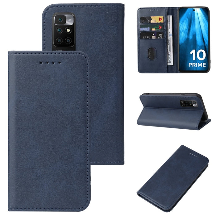 Caja de teléfono de cuero con cierre magnético, For Xiaomi Mi 10T Pro / Mi 10T 5G, For Xiaomi Mi CC9 Pro, For Xiaomi Redmi 9 Prime, For Xiaomi Redmi 9AT, For Xiaomi Redmi 9i, For Xiaomi Redmi 9T, For Xiaomi Redmi 10 5G, For Xiaomi Redmi 10 Prime 2022  ...