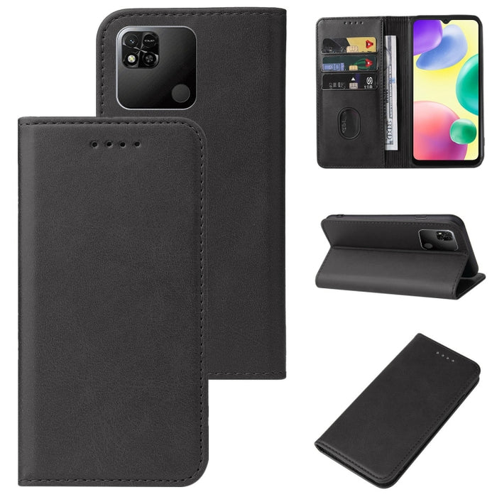 Caja de teléfono de cuero con cierre magnético, For Xiaomi Mi 10T Pro / Mi 10T 5G, For Xiaomi Mi CC9 Pro, For Xiaomi Redmi 9 Prime, For Xiaomi Redmi 9AT, For Xiaomi Redmi 9i, For Xiaomi Redmi 9T, For Xiaomi Redmi 10 5G, For Xiaomi Redmi 10 Prime 2022  ...